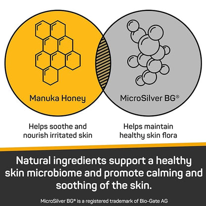 Silver Honey Nourish & Soothe Grooming Combo Pack, 16 fl oz each of Odor Neutralizer Shampoo + Leave-In Conditioner, Dog & Cat Skin & Coat Care, Natural Manuka Honey + MicroSilver BG, Pump Bottles