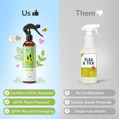 Flea Tick Protection Kit (Lavender Shampoo - Lemongrass Spray)