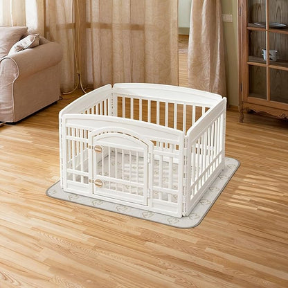 FXW Washable Pee Pads for Dogs, Leak-Proof & Non-Slip, Specifically Designed for Potty Training, 39" Square, Khaki, 1 Pack