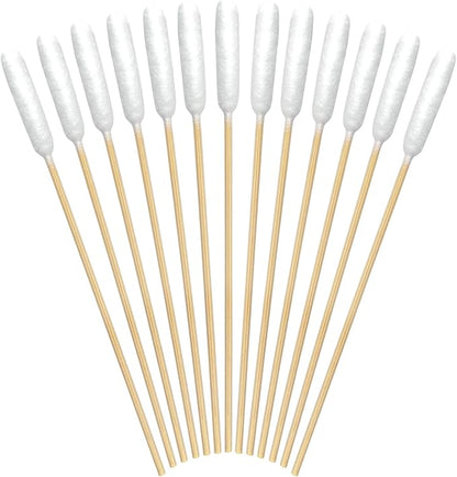 eyxformula Dog Ear Cleaning Swabs - Professional 6-inch Bamboo Sticks Long Cotton Swabs with Extra-Long Cotton Tips - Ideal Solution for Dog Ear Cleaning, Itch Relief, Ear Infection Prevention