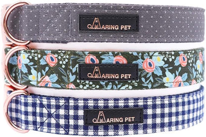 ARING PET Bowtie Dog Collar Adjustable Collars with Bow Tie for Dogs Small Medium Large