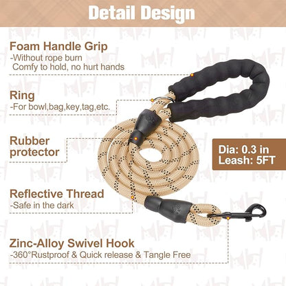 BEAUTYZOO Small Dog Harness and Leash Set,Step in No Choke No Pull Soft Mesh Dog Harnesses Reflective for Extra-Small Medium Puppy Dogs and Cats, Plaid Dog Vest Harness for XS S Pets, Beige XS
