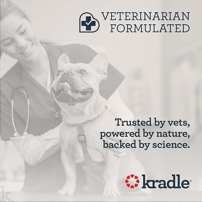 Kradle Hip & Joint Chews for Dogs - Glucosamine Chondroitin MSM Hyaluronic Acid - Active and Senior Dog Mobility Support - 150 Soft Chews