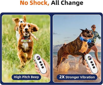 Ultra-Small Dog Shock Collar with Remote, Ultra-Light & Thin Dog Training Collar, Tailored for Small Dogs 5-15lbs & Medium Dogs, 198-Level Precise Control, Waterproof, Rechargeable (Not Auto Collar)