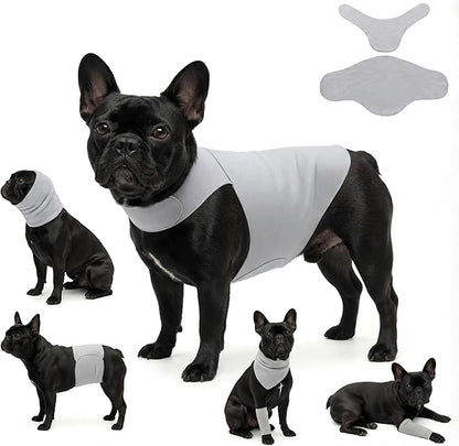 DAJIDALI® Dog & Cat Anxiety Vest & Female Spay Recovery Suit – Silent No-Velcro Calming Wrap – Universal Fit for All Breeds (Including Corgi & Frenchie)