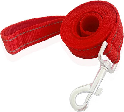 SALO Dog Leash 8 Feet, 12FT, 16FT Long, Walking Training Reflective Dog Leashes for Small Medium Dogs