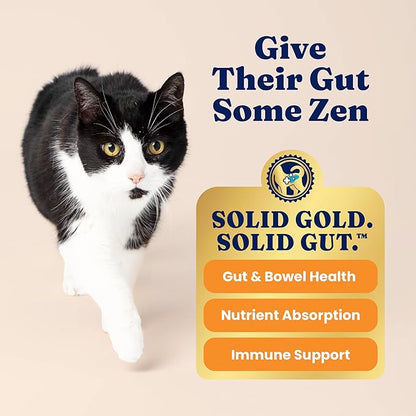 Solid Gold Wet Cat Food Variety Pack Shreds in Gravy - Healthy Canned Cat Food Made w/Real Chicken & Protein Shreds, Vitamins - Grain Free & Gluten Free Canned Meals for Cats & Kittens - 12ct/3oz Can