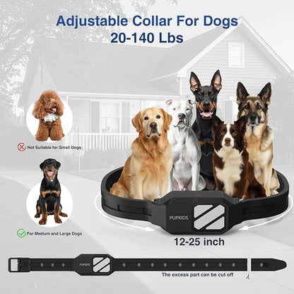 Dog Training Collar with 4 Powerful Modes - 4200FT E Collar for Dogs Training, IPX7 Waterproof Rechargeable Dog Shock Collar for 20-140 Lbs Dogs