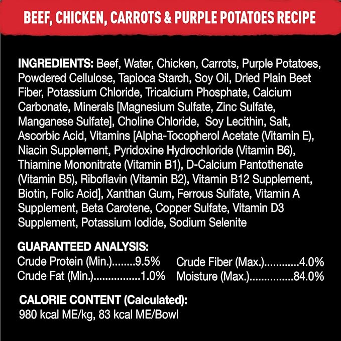 Cesar Wholesome Bowls Adult Wet Dog Food, Variety Pack, Wet Food for Dogs, 3 Oz. Bowls, 22 Count