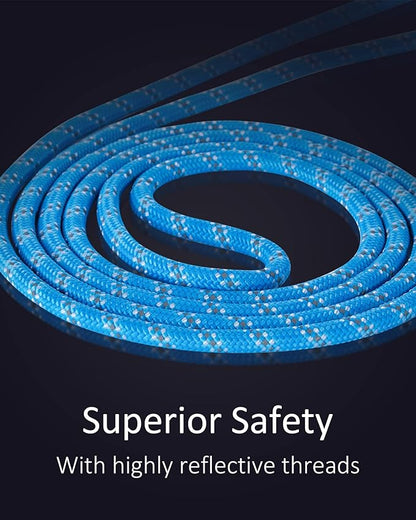 Long Dog Leash for Dog Training 10FT 16FT/30FT/50FT/100FT, Reflective Rope Dog Leash, Heavy Duty Dog Lead for Large Medium Small Dogs Walking Playing, Camping, or Yard
