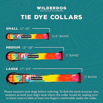 Wilderdog Waterproof Dog Collar – Repels Water & Dirt – Small 11"-15" – Plum