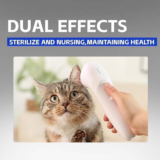 Ear Care Pro for Cats & Dogs- Soothing Relief from Ear Mite & Tick at-Home Ear Comfort with Ozone Technology Cleans Ears & Prevents Infections