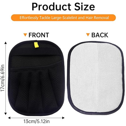 Remover for Dogs & Cats – Gentle Grooming Tool for Pet Hair Removal Glove for Dogs & Cats – Upgraded Reusable Brush Pet Hair Gloves, Magic Brush Pet Hair Remover