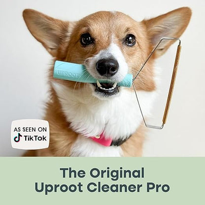 Uproot Cleaner Pro Pet Hair Removal Tool - Special Dog Hair Remover Multi Fabric Edge and Carpet Rake by Uproot Clean - Cat Fur Remover for Couch, Pet Towers, Rugs, Cat Mats and Trunks & Much More