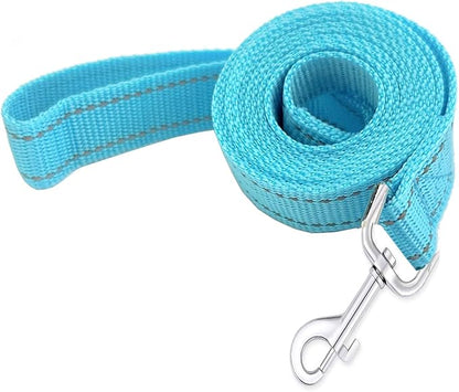 Reflective Dog Leash 4Ft /6 Feet Long, 3/4 Inch Wide, for Small and Medium Dogs