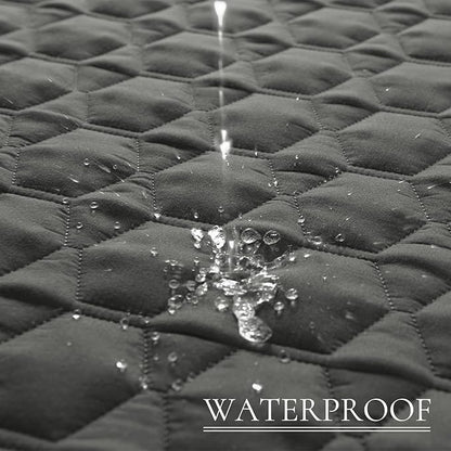 Waterproof Dog Bed Cover - Couch Cover for Pet Anti-Slip Cat Mat Pet Pad Blanket for Sofa Chair Recliner Bed Furniture Protrctor