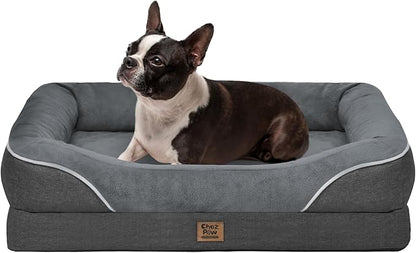 Large Orthopedic Dog Bed Washable - XL Dog Couch Sofa - Four Sides Dogs Beds Waterproof Non-Slip for Large Sized Dogs