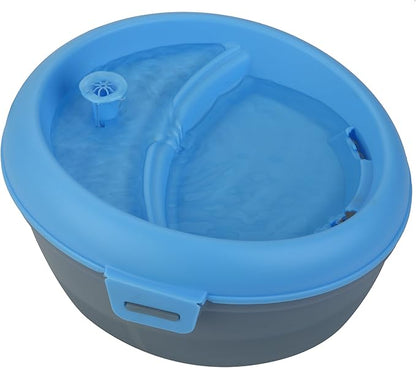 CoolerDog Dog Water Fountain Healthspring Pet Fountain - Ultra Quiet Filtered Water Encourages Hydration, 6L (202oz/1.5Gal)