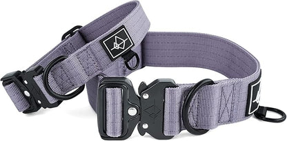 Made to ROAM Premium Dog Collar - Adjustable Heavy Duty Nylon Collar with Quick-Release Metal Buckle (Montana Moonrise, Classic Size 0)