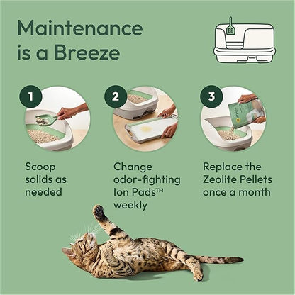 Purina Tidy Cats Litter Pellets, Breeze Refill Litter Pellets in Recyclable Box - (4) 7 lb. Bags