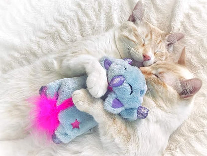 Catstages Petstages Cuddle Pal Microwaveable Plush Unicorn Cat Toy