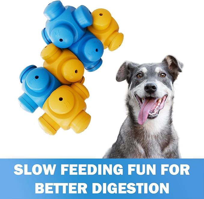 HOUNDGAMES Dog Puzzles for Smart Dogs, Interactive, Puzzle Treats, Puppy Puzzle, Toys to Keep Them Busy, Cognitive Dog Games, Toys for Bored Dogs, Advanced Puzzles, Boredom Busters (6 Pieces)