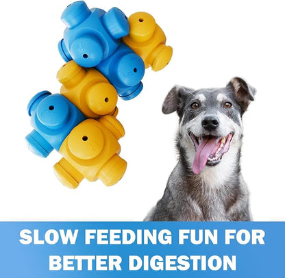 HOUNDGAMES Dog Puzzles for Smart Dogs, Interactive, Puzzle Treats, Puppy Puzzle, Toys to Keep Them Busy, Cognitive Dog Games, Toys for Bored Dogs, Advanced Puzzles, Boredom Busters (6 Pieces)