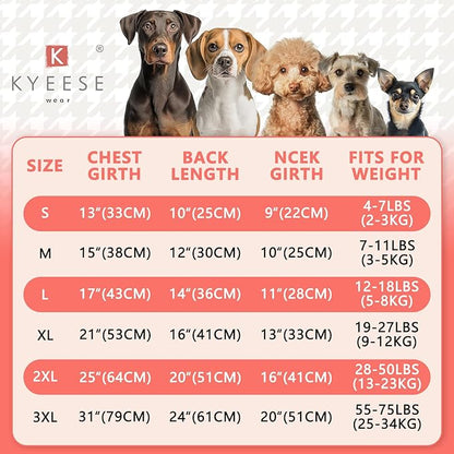 KYEESE 2Pack Dog T-Shirts Waffle, Stretchy T-Shirts, Lightweight Tank Top, Sleeveless Vest, Breathable, XX-Large, Purple + Grey
