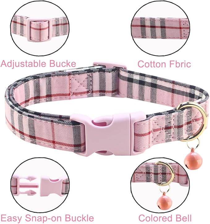 SuperBuddy Dog Collar and Leash,Breathable Adjustable Dog Collar-Safe Buckle-Collars for Small Medium Large Pet