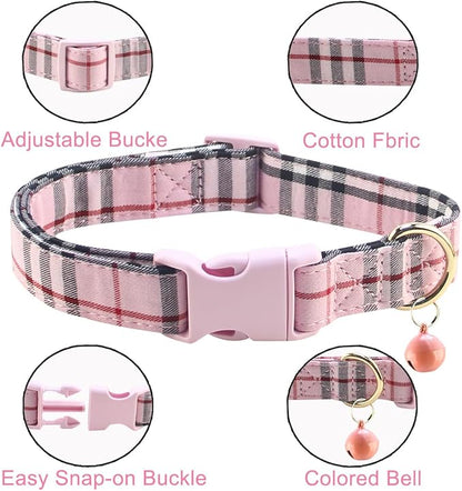 SuperBuddy Dog Collar and Leash,Breathable Adjustable Dog Collar-Safe Buckle-Collars for Small Medium Large Pet
