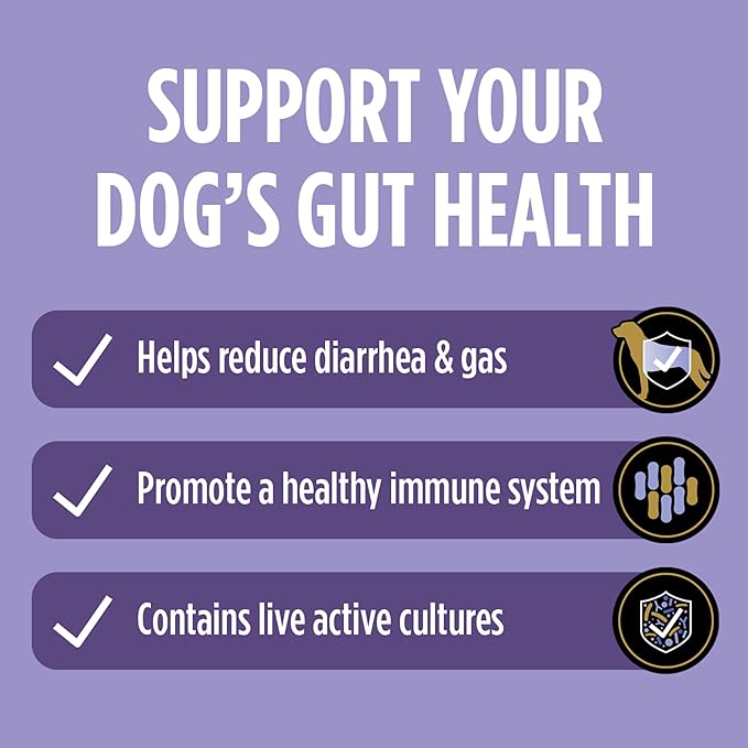 Purina Pro Plan Veterinary Supplements FortiFlora Canine Probiotics for Dogs, Helps Digestive Gut Health and Diarrhea - 30 ct. Box