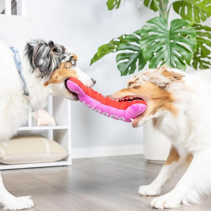 Huxley & Kent Funny Dog Toy w/Squeaker – Power Plush Squeaky Dog Toys for Small, Medium & Large Dogs – Soft Stuffed Animal for Indoor Play & Fetch - Fetchies® Love Bug, One Size