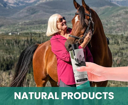 Gou Gou Pets Holistic Natural Derived Lotus and White Tea Pet Shampoo: Veterinarian Recommended - Remove Dirt, Cleanse and Restore Your Dog, Cat or Horse Coat - Made in USA - 16 oz