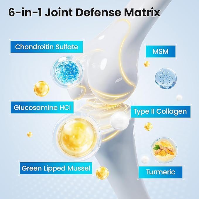 Glucosamine for Dogs Hip and Joint Supplement Soft Chews, Chondroitin Joint Supplement with MSM, Green-lipped Mussels for Small Medium & Large Dogs -100 Ct