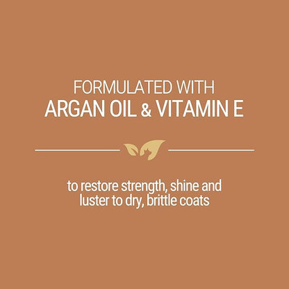 Green Groom Argan Oil Dog Shampoo, 1 Gallon - Vitamin E and Antioxidant Rich, Restores Shine, Moisturizing, Natural Ingredients, Helps Relieve Dry Itchy Skin, Adds Moisture to The Coat