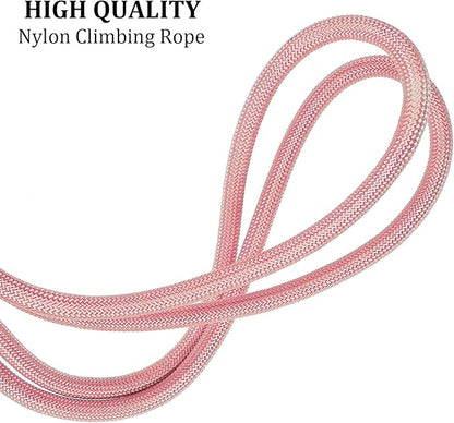 JSXD Dog Leash,5 FT Heavy Duty Dog Training Leash,Double Handle Comfortable Padded Hands Free Dog Leash,Adjustable Crossbody Waist Leash for Small Medium Large Dogs(Pink)
