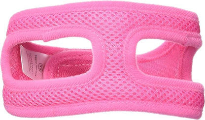 ChokeFree Velpro Mesh Pet Shoulder Harness Collar, 11"-12", Pink