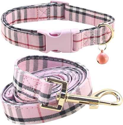 SuperBuddy Dog Collar and Leash,Breathable Adjustable Dog Collar-Safe Buckle-Collars for Small Medium Large Pet