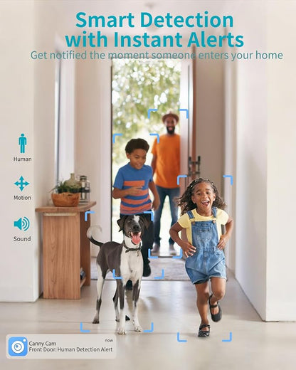 VIMTAG Security Camera Indoor, 4K UHD Pet Camera with Phone App for Dog/Cat, 360° Pan/Tilt Cameras for Home/Nanny/Baby/Room, Night Vision, Motion Tracking, 5G/2.4GHz WiFi, 2-Way Audio, Cloud & SD Card