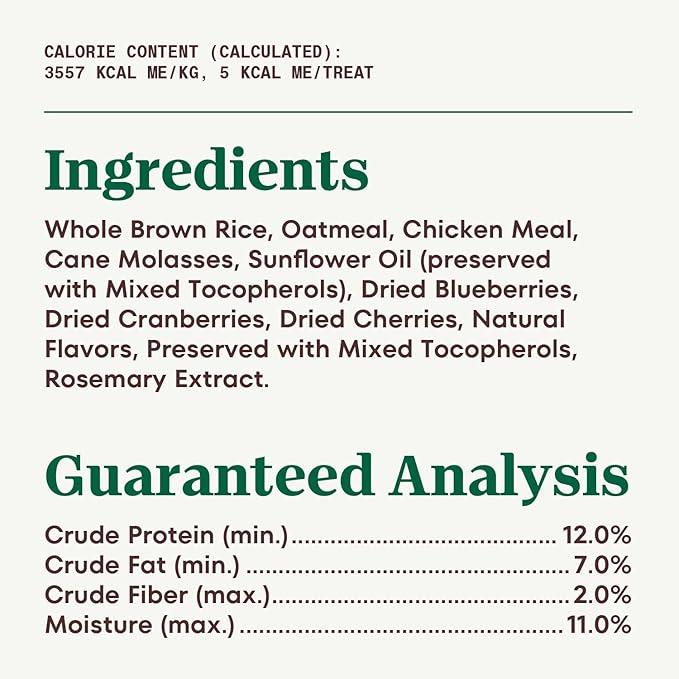 Nutro Crunchy Dog Treats with Real Mixed Berries, 10 oz. Bag