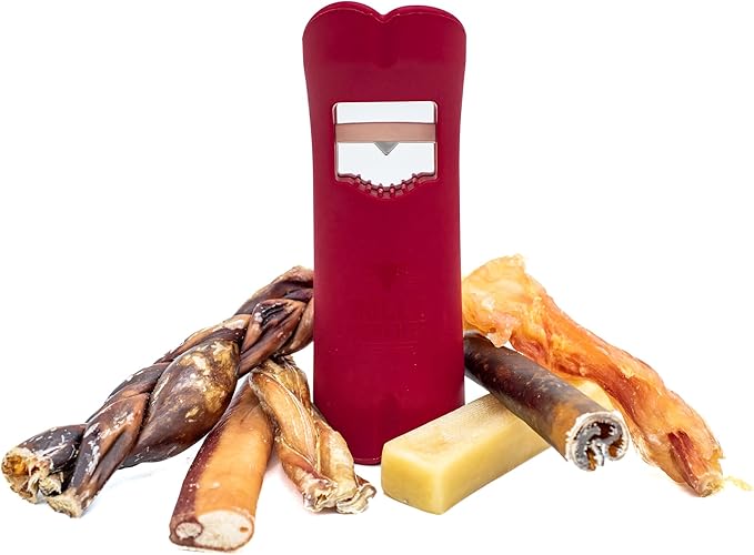 Bully Bunches Mega Hold Anti-Choking Bully Stick Safety Holder for Small, Medium and Large Dogs - Fits All Sized Bully Sticks & Works with Other Chews