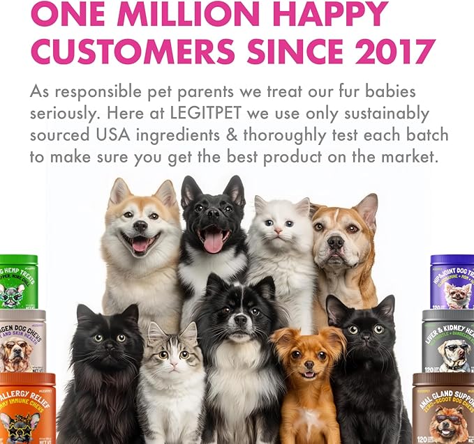 Wild Alaskan Salmon Oil for Dogs & Cats - Pure Fish Omega 3 6 9 Liquid EPA DHA Fatty Acids - Skin & Coat Supplement - Supports Joint Function, Brain, Eye, Immune & Heart Health - Made in USA 32 oz