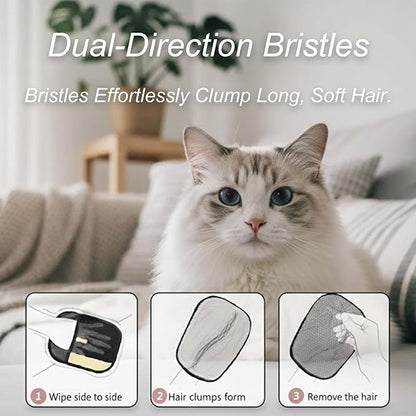 Pet Hair Removal Glove for Dogs and Cats - Upgraded Electrostatic & Reusable 1-Pack, Magic Brush Tool for Laundry, Furniture, Couch, Carpet and Car Seat