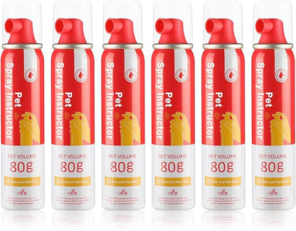 KDSZJDV Corrector Spray Dog Trainer, 80ml 6 Pack Corrector Spray for Dogs to Stops Barking, Food Stealing, Dog Fights, Attacks & Unwanted Dog Behaviour, Safe Pet Training Spray