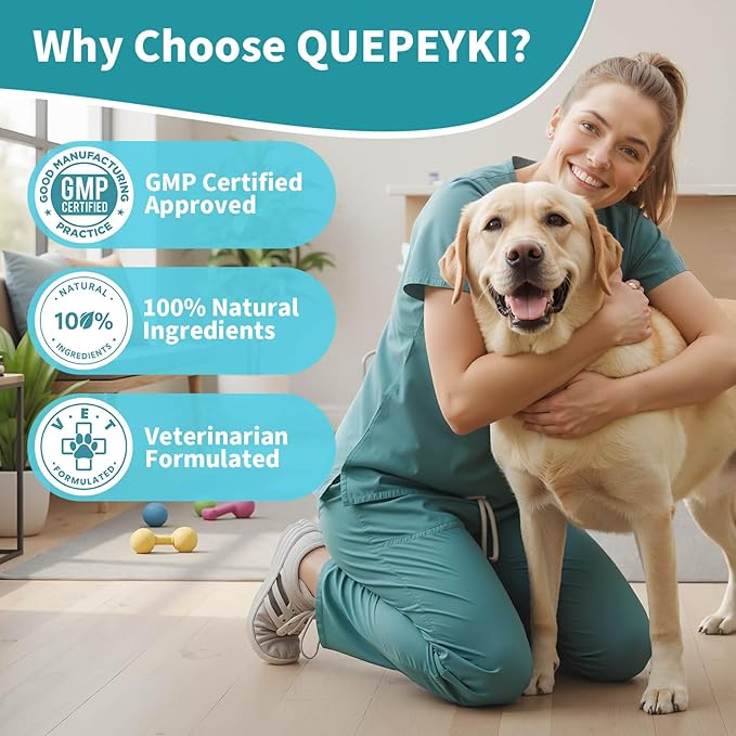 Glucosamine for Dogs Hip and Joint Supplement for Dogs Chews with Glucosamine Chondroitin Omega 3 MSM and Turmeric for Pain Relief, Mobility & Hip Care- Chicken Flavor, 90 Ct
