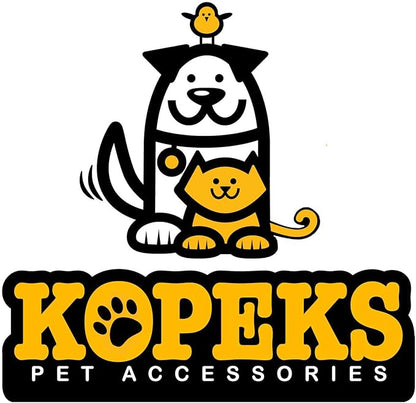 KOPEKS Orthopedic Memory Foam Dog Bed 7" Inch Thick Extra Large Dog Bed With Pillow Grey 50"x34"x10" Includes Waterproof Liner and Durable Removable Cover With Smart Design