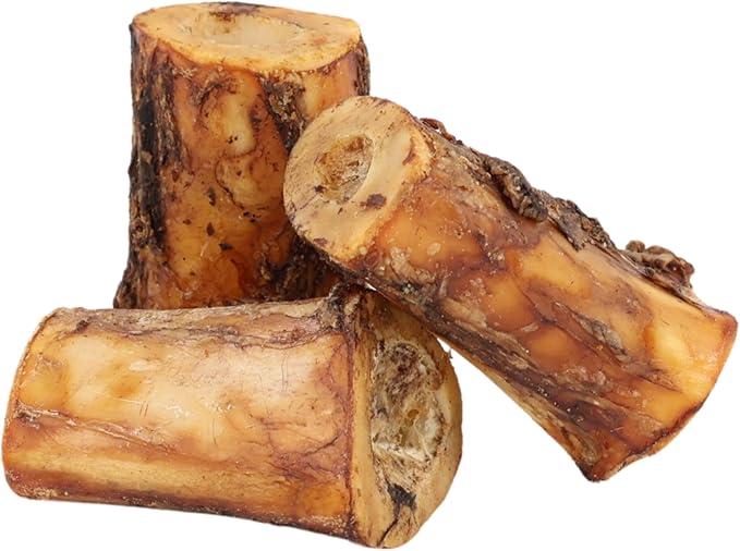 TREATOPIA Adventure Beef Marrow Dog Bones, Dynamo, 3”, 3 PC - All-Natural, Center-Cut, Long-Lasting, Healthy, Single Ingredient, Hand-Trimmed, Slow-Roasted, Made in The USA, No Additives