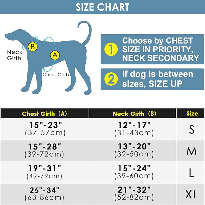 ThinkPet No Pull Harness Breathable Sport Vest with Handle-Dog Harnesses Reflective Adjustable for Medium Large Dogs