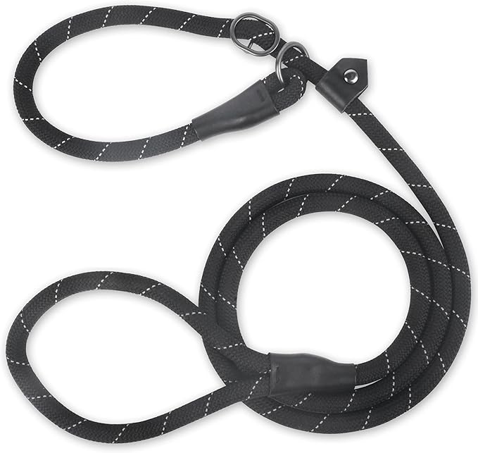 Reflective Slip Leads for Dogs 6FT, Slip Lead Dog Leash, Slip On Training Leash