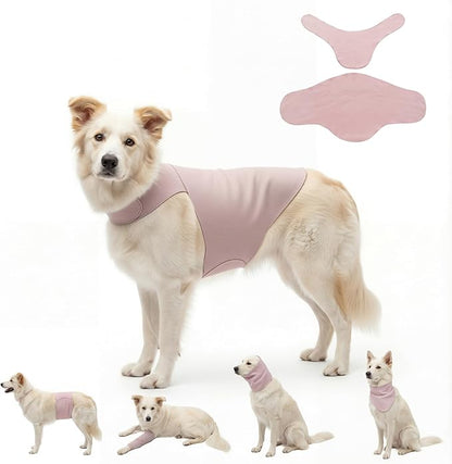 DAJIDALI® Dog & Cat Anxiety Vest & Female Spay Recovery Suit – Silent No-Velcro Calming Wrap – Universal Fit for All Breeds (Including Corgi & Frenchie)